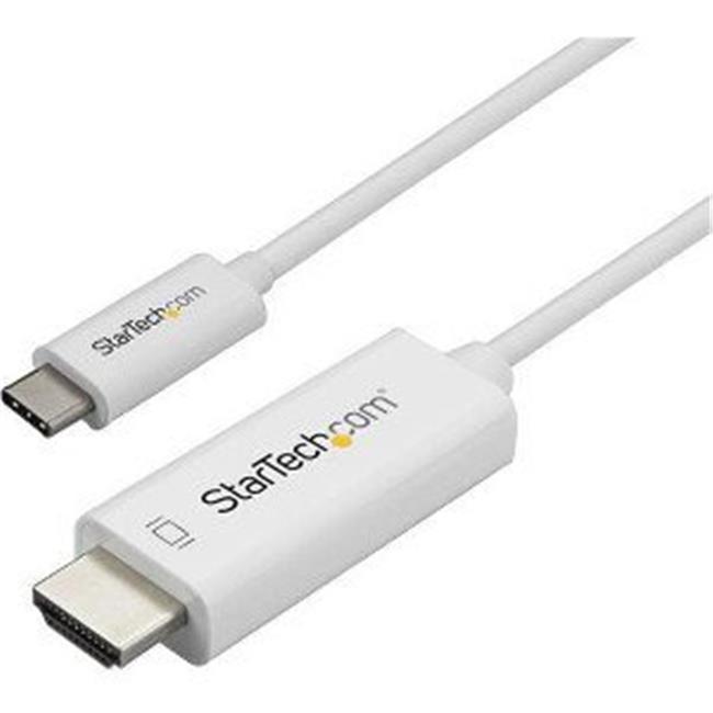 1m Cable USB C to HDMI 4K60Hz - White 1m Cable USB C to HDMI 4K60Hz - White